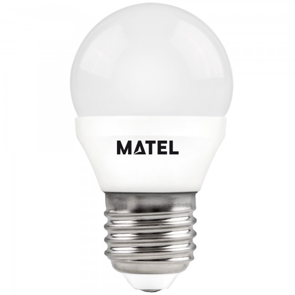 Bomb.led esferica  e27  3w.calida (caja de 10 unidades)