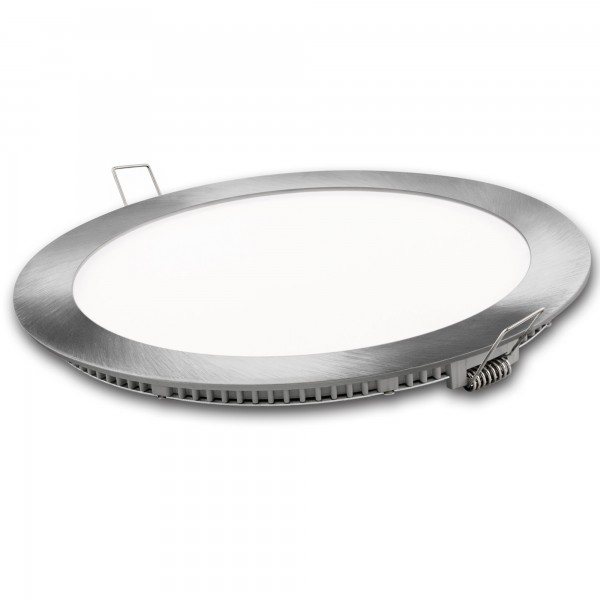 Downlight led redondo plata  3w.neutra