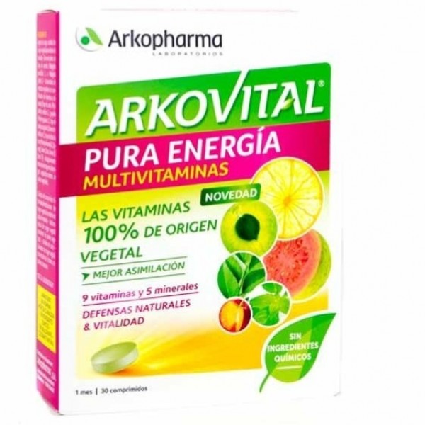 Arkovital Energia Multivitaminas 30 Comps