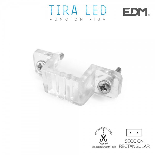 Soporte sujecion para tira de led (pack 100 unidades)