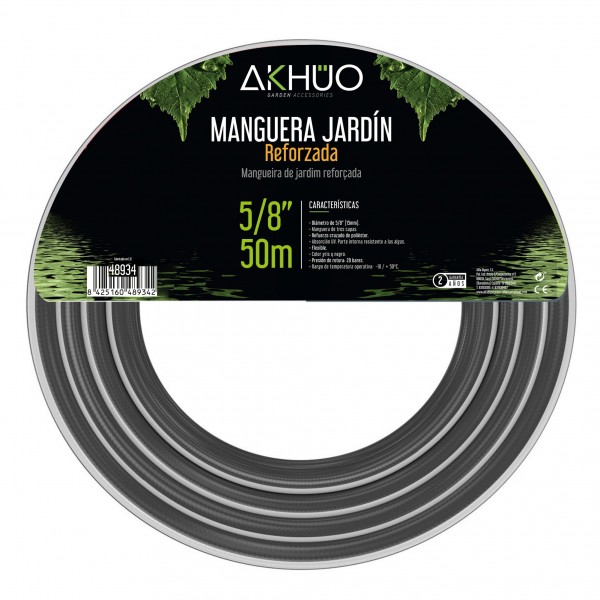 Manguera jardin polies.reforz.5/8 50m