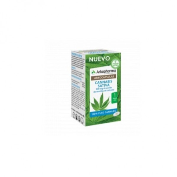 Arkocapsulas Cannabis Sativa 45 Capsulas
