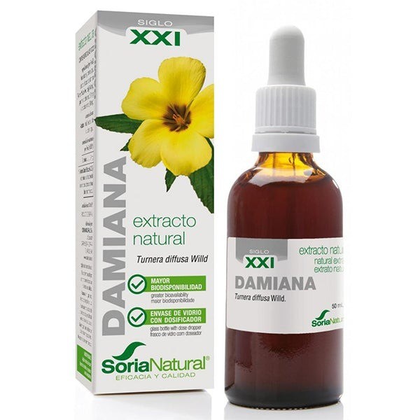 Formula Xxi Extracto de Damiana 50 ml Soria Natural