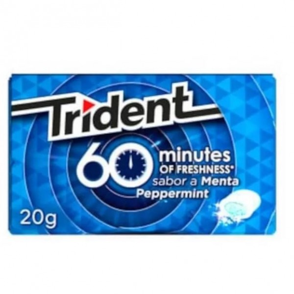 Trident 60 Minutes Menta Sa