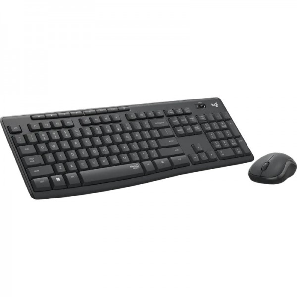 Logitech mk295 teclado y raton inalambrico negro