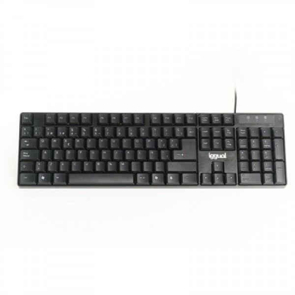 Iggual teclado usb estándar ck-frameless-105t