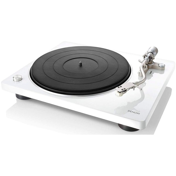 Denon dp-400 white tocadiscos de alta fidelidad