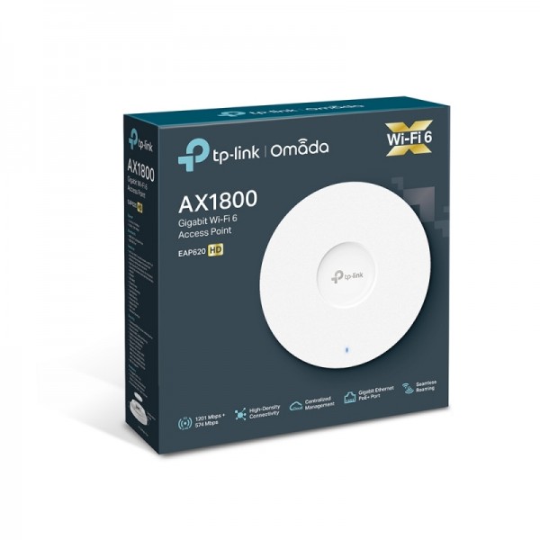 Tp-link eap620 hd wifi ax1800 dual poe techo omada