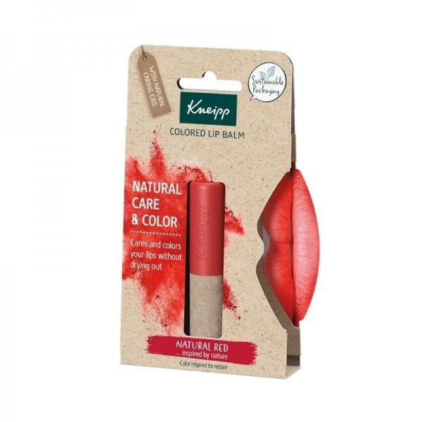 Kneipp Bálsamo Labial con Color Natural 35 g Col