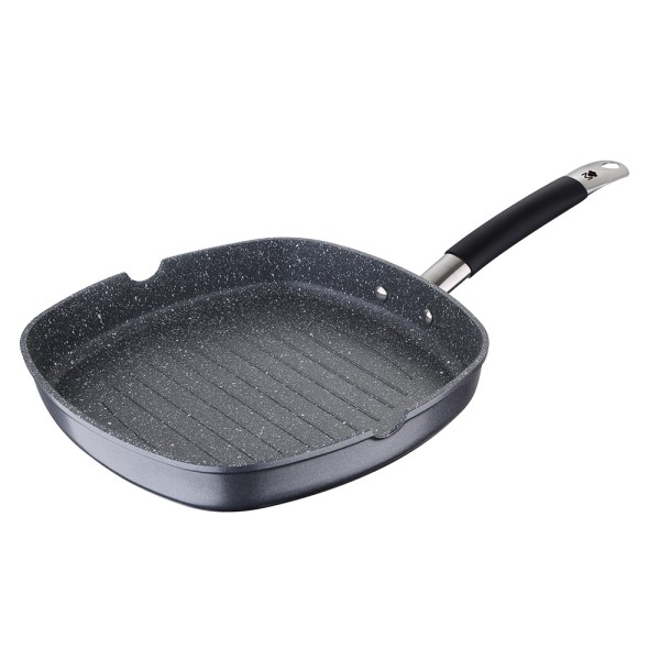 Sarten asador aluminio forjado home edition ø28 x 28 x 4,5 cm