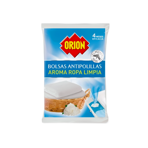Orion bolsas Antipolilla y Antiácaros 20 unidades