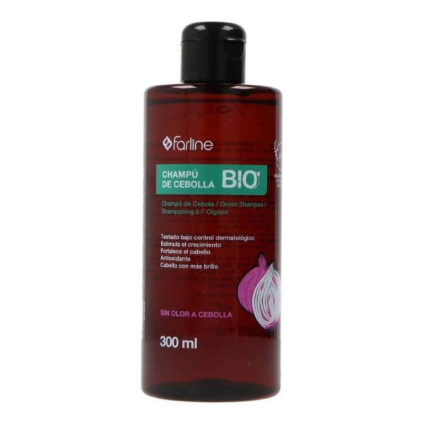 Farline Champú de Cebolla Bio Estimulante y Fortificante 300ml