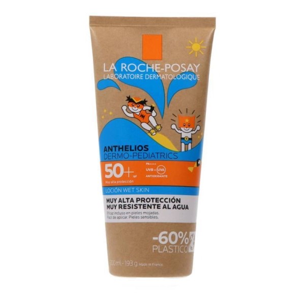 La Roche-Posay Anthelios Dermo-pediatrics Wet Skin Gel Loción Invisible SPF 50+ 200 ml