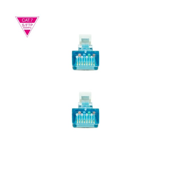 Nanocable latiguillo cat. 7 lszh/sftp 10 m gris