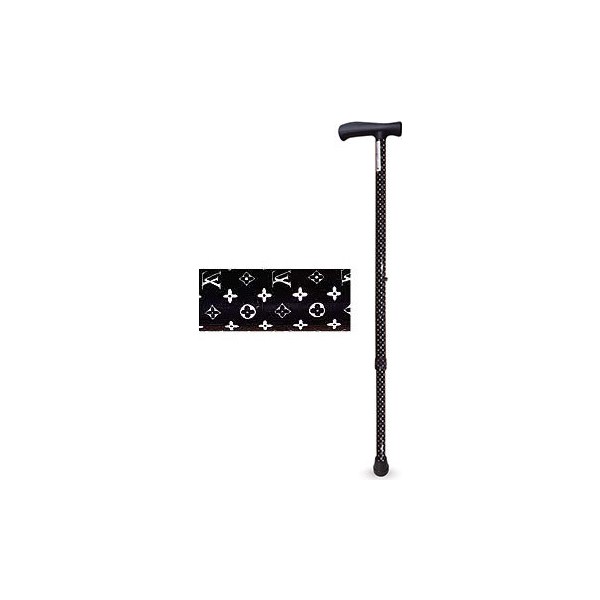 Prim Muletilla Extensible Negro y Blanco Gb-8031-q2