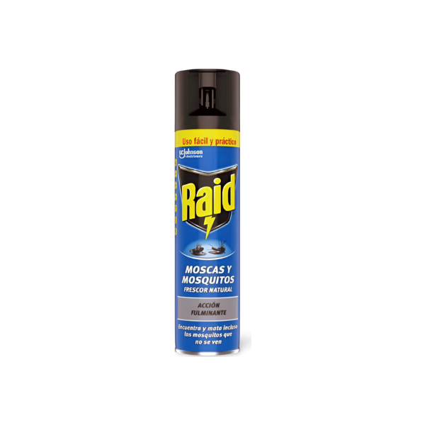 Raid insecticida Frescor Natural 400ml