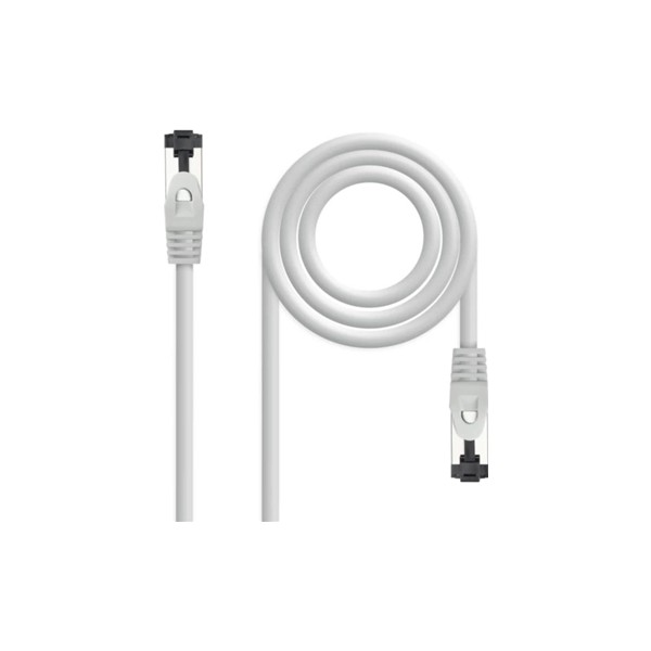 Nanocable cable red cat. 8.1 2ghz sstp gris 0,30m