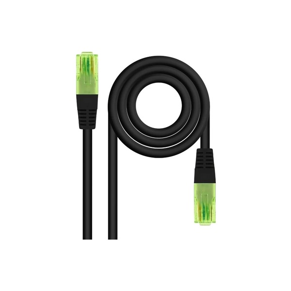 Nanocable cable rj45 cat.6 utp cca 30cm negro