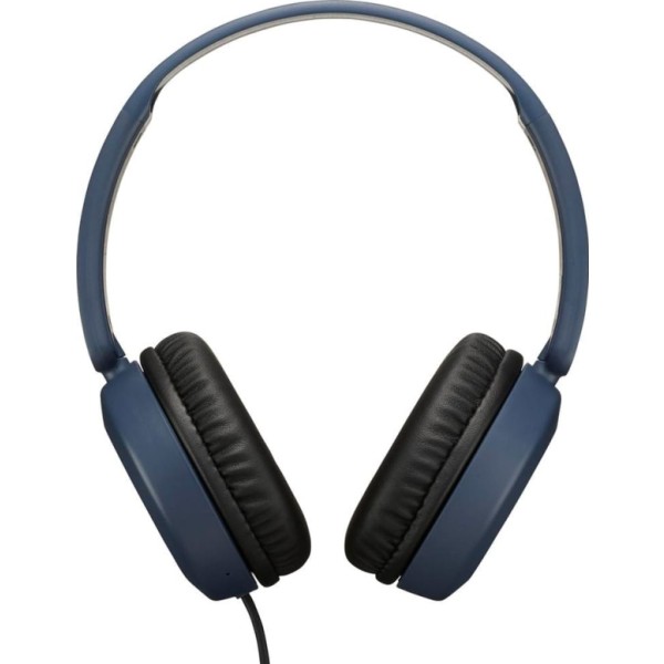 Jvc ha-s31m blue/ auriculares plegables con control remoto y micrófono
