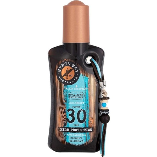 Byron bay factor 30 aceite bronceador coconut 200ml vaporizador