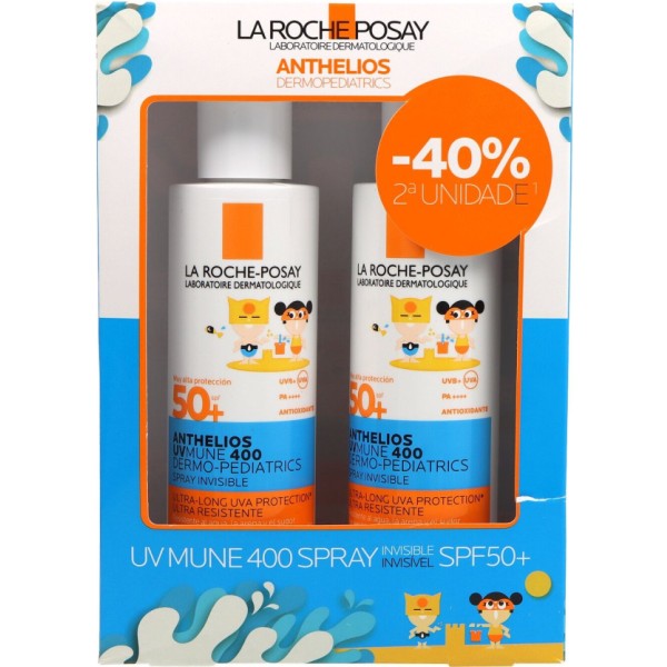 Anthelios 400 Dermo Pediatrics Spray Invisible 200ml + 200 ml Promo