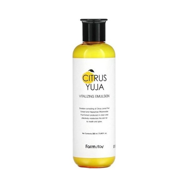 Farmstay citrus yuja emulsion revitalizante 280ml